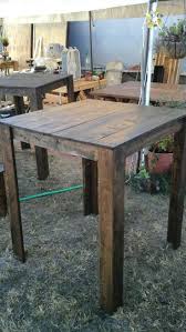 42inch Tall Bar Table That Is 3ft Square Dining Table Rustic Dining Rustic Dining Table