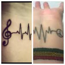 Music Into Peace Pulse Tattoo Pulse Tattoo Tattoos Tattoo Quotes