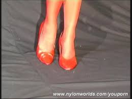 Touching her legs in tan pantyhose in a bus. Hot Julia Flexible Strip Redrube Mobi