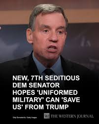 New, 7th Seditious Dem Senator Hopes 'Uniformed Military' Can 'Save Us'  From Trump: The Virginia Democrat made the outrageous comment during an  appearance