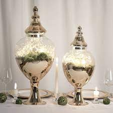Free delivery and returns on ebay plus items for plus members. Pin By Shirley On Champagne Wedding Decorations Apothecary Jars Glass Apothecary Jars Apothecary Jars Decor