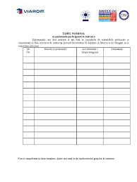 Personal, în nicio împrejurare nu am luat la cunoştinţă de vreo. Fisa De Instruire Colectiva