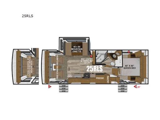 New 2027 Outdoors RV Timber Ridge Titanium Series 25RLS Travel Trailer at Apache Camping Center | Poulsbo, WA | #ACCK32225