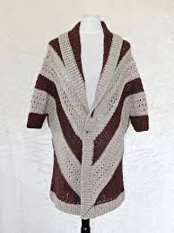 Needle cases & knitting bags; Mantel Hakeln Lange Weste Cardigan
