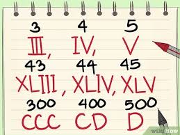 This simple roman numerals converter can be used at any time to convert numbers to roman numerals.if you need to make conversion from arabic numbers to roman numerals, simply enter the number to the box on the right, and press the button 'convert to roman'. How To Use Roman Numerals 8 Steps With Pictures Wikihow