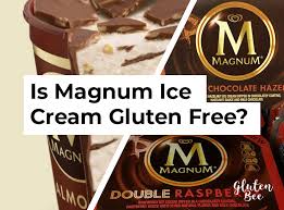 is magnum ice cream gluten free
