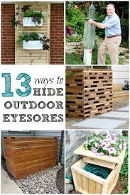 We are selling the breaker box only as seen in photos. Remodelaholic 13 Ways To Hide Outdoor Eyesores