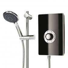 Free next day delivery or click & collect in as little as 5 minutes. Triton Aspirante Electric Shower Asp09gsblk 9 5kw Gloss Black