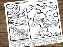 This is a very simple to build but fun puzzle, that you can make as a present or for yourself. Free Animal Hidden Picture Worksheets