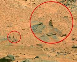 Mars creature discovered near valles marineris