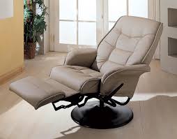 Coaster 7502 Beige Recliner Chair Swivel Recliner Chairs Contemporary Recliners Modern Recliner