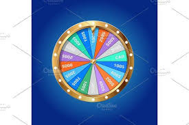 Wheel Of Fortune Isolated Wheel Of Fortune 3d Icons Business Illustration