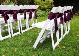 Bayview Event Center Eggplant White Wedding 12 Event Center Garden Chairs Design Outdoor Wedding Ceremony