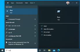 Image result for Microsoft Windows Run Command