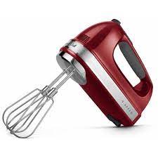 Using your hand mixer w10466753a_env7.indd 10 2/22/13 10:03 am. Kitchenaid 9 Speed Empire Red Hand Mixer With Beater And Whisk Attachments Khm926er The Home Depot