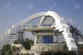 The encounter restaurant closed for business in december 2013 with no future plans to reopen, although the building's. Landmark Lax Encounter Theme Restaurant Under Scaffolding For Stock Photo Picture And Royalty Free Image Image 20512250