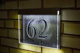 Robot Check Designer House Numbers House Numbers House Number Plaque