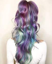 Mal Holographische Haare Machten Uns Zu Stoppen Und Zu Starren Besten Frisur Ideen Holographic Hair Beautiful Hair Color Rainbow Hair