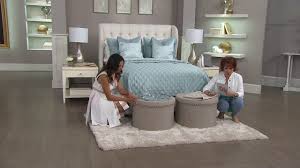 Available in plastic physical cards or a convenience egift card, they're a great way to show someone you care. Inspire Me Home Decor 24 Round Tufted Storage Ottoman On Qvc Youtube