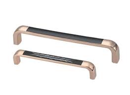 rose gold door and cabinet handles