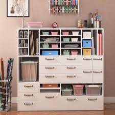 Customize your recollections craft storage system with this fun piece. 26qt Latchmate Storage Box With Tray By Simply Tidy In 2021 Craft Storage Cabinets Craft Storage Furniture Craft Room Desk