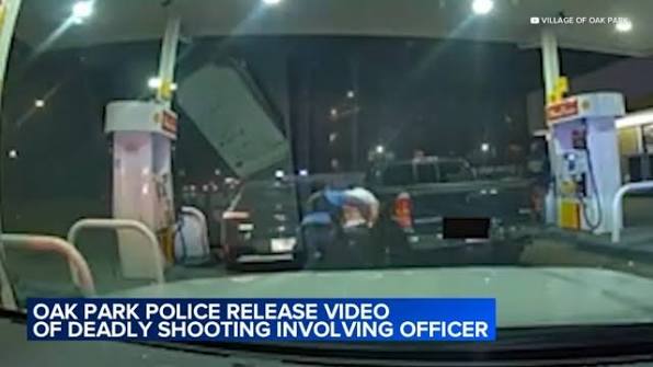 Oak Park police released bodycam video of a shooting by an officer that  killed Christian Wallace after a struggle during a traffic stop, police  said.