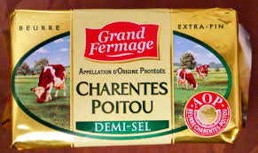 Beurre Aop Charentes Poitou Demi Sel 80 M G Grand Fermage 250 G
