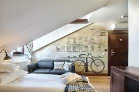 Modernes und attraktives schlafzimmer mit. Schlafzimmer Mit Dachschrage Gestalten 23 Wohnideen