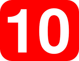 10 (ten) is an even natural number following 9 and preceding 11. Zahl 10 Zehn Kostenlose Vektorgrafik Auf Pixabay