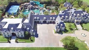 This 28 Million Dallas Mansion Comes With Its Own Haunted Water Park Mansions Big Mansions Dream House Exterior