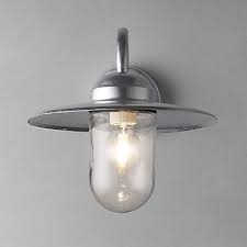 Nordlux Luxembourg Outdoor Wall Light With Pir Sensor Galvanised Steel Outdoor Wall Lighting Wall Lights Porch Lighting