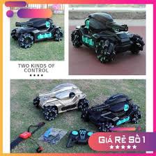 Xe tăng điều khiển bắn đạn thạch, điều khiển bằng cử chỉ tay, xoay 360 độ,  sạc USB