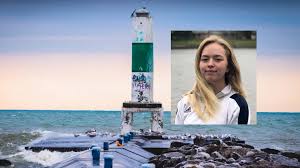 Father mourns missing daughter swept off Holland pier