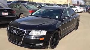 Maybe you would like to learn more about one of these? Used Black On Black 2008 Audi A8 Quattro Edmonton Calgary Fort Mcmurray Youtube