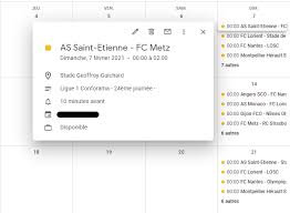 Profitez de notre calendrier gratuit france 2021 disponible en format pdf, word et excel (calendrier 2021 excel, calendrier 2021 pdf). Telechargez Le Calendrier Ligue 1 Saison 2020 21 Calendroo