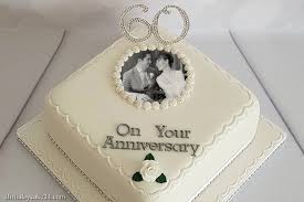 Check spelling or type a new query. Happy 60th Wedding Anniversary Cake With Photo Edit