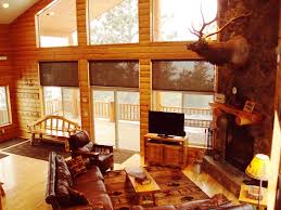 Black hills fireplace 301 cambell st. North Ridge Cabin Black Hills South Dakota Great Room With Wood Burning Fireplace Tv Cozy House House Styles Cabin
