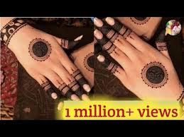 To help you pick, we have compiled 36 of the most stunning mehendi designs for hands. Simple Gol Tikki Mehndi Designs For Hands Easy Arabic Mehendi Design Beginners Mehndi For Back Youtube