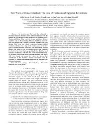 Get in touch with mohd mubarak (@benmubarak) — 3743 answers, 8674 likes. Pdf New Wave Of Democratization The Case Of Tunisian And Egyptian Revolutions