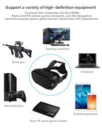 Vm02 A Great Vr Hmd To Playing Vr Games And Watching 360 Video Virtual Reality Goggles Vr Games Hdmi