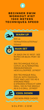 Daily Swim Workout 167 Pure Speed Technique Swimming Workout Swimming Workouts For Beginners Swimming