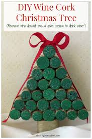 These cork ornaments from lavendar clouds are so charming and easy to put together. Diy Wine Cork Christmas Tree Tutorial Decor By The Seashore Wine Cork Crafts Christmas Cork Christmas Trees Cork Crafts Christmas