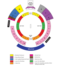 51 Faithful Rose Bowl Detailed Seating Chart