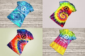 Tie Dye Tee Product Mock Up In 2020 Design Mockup Free Psd Template Free Free Psd Design