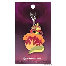 Pokemon Center 2021 Gigantamax Flapple Appletun Metal Charm