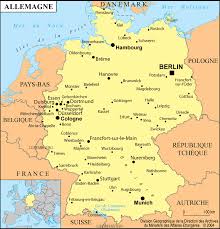 L'afflux de travailleurs frontaliers, la congestion du trafic routier et ferroviaire ainsi que l'augmentation des loyers ont contribué à une crispation d'une partie de la. Carte De L Allemagne Carte Des Villes Du Relief Des Regions