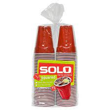 The solo squared cup is the original plastic party cup. Solo Square Red Party Cup 18oz 72ct Target