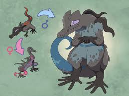 I Made A Male Evolution For Salandit Pokemon