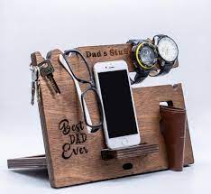 Best personalized gifts for men: Gift For Brother Gift For Husband Iphone 6 Docking Station Mens Gift Birthday Gi Christmas Gifts For Men Groomsmen Gifts Personalized Birthday Presents For Dad