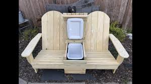 Check spelling or type a new query. Diy Adirondack Cooler Bench Youtube